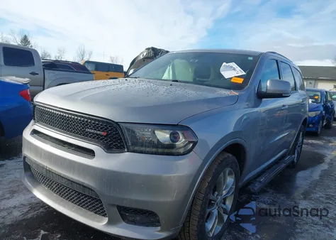 2020 Dodge Durango Gt Plus Awd из США, поврежденный, VIN 1C4RDJDG1LC395799